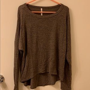 Oversized slouchy top